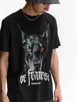 GATE Bawełniana koszulka z nadrukiem| Koszulki·Koszulki ☀️|Koszulki·Koszulki Z Nadrukiem