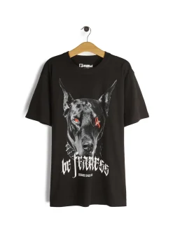 GATE Bawełniana koszulka z nadrukiem| Koszulki·Koszulki ☀️|Koszulki·Koszulki Z Nadrukiem