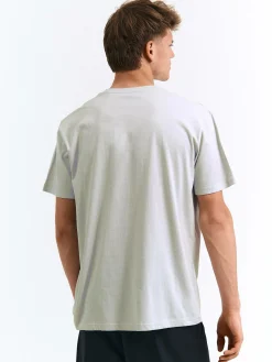 GATE Bawełniana koszulka z nadrukiem| Koszulki·Koszulki ☀️|Koszulki·Koszulki Z Nadrukiem