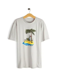 GATE Bawełniana koszulka z nadrukiem| Koszulki·Koszulki ☀️|Koszulki·Koszulki Z Nadrukiem