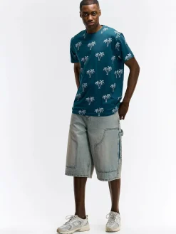 GATE Bawełniana koszulka z nadrukiem| Koszulki·Koszulki ☀️