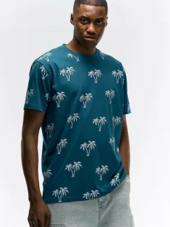 GATE Bawełniana koszulka z nadrukiem| Koszulki·Koszulki ☀️