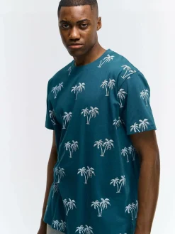 GATE Bawełniana koszulka z nadrukiem| Koszulki·Koszulki ☀️