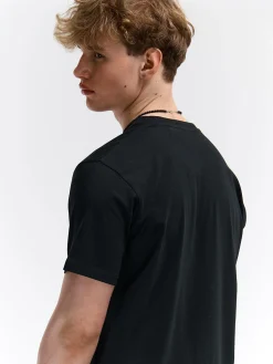 GATE Bawełniana koszulka z nadrukiem| Koszulki·Koszulki ☀️|Koszulki·Koszulki Z Nadrukiem