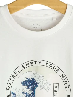 GATE Bawełniana koszulka z nadrukiem| Koszulki·Koszulki ☀️|Koszulki·Koszulki Z Nadrukiem