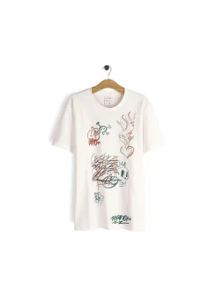 GATE Bawełniana koszulka z nadrukiem| Koszulki·Koszulki ☀️|Koszulki·Koszulki Z Nadrukiem