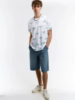 GATE Bawełniana koszulka z nadrukiem| Koszulki·Koszulki ☀️