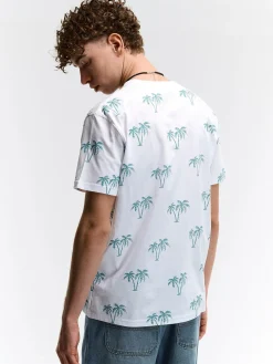 GATE Bawełniana koszulka z nadrukiem| Koszulki·Koszulki ☀️