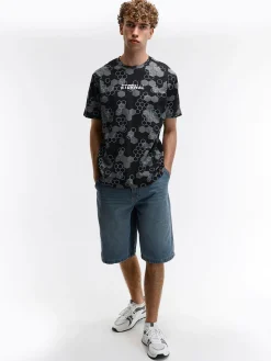 GATE Bawełniana koszulka z nadrukiem| Koszulki·Koszulki ☀️|Koszulki·Koszulki Z Nadrukiem