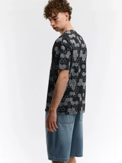 GATE Bawełniana koszulka z nadrukiem| Koszulki·Koszulki ☀️|Koszulki·Koszulki Z Nadrukiem