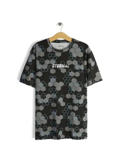 GATE Bawełniana koszulka z nadrukiem| Koszulki·Koszulki ☀️|Koszulki·Koszulki Z Nadrukiem