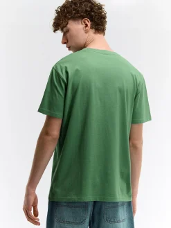 GATE Bawełniana koszulka z nadrukiem| Koszulki·Koszulki ☀️|Koszulki·Koszulki Z Nadrukiem