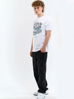 GATE Bawełniana koszulka z nadrukiem| Koszulki·Koszulki ☀️|Koszulki·Koszulki Z Nadrukiem