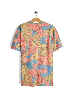 GATE Bawełniana koszulka z nadrukiem| Koszulki·Koszulki ☀️|Koszulki·Koszulki Z Nadrukiem