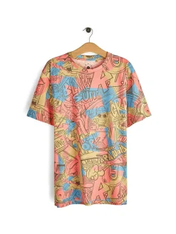 GATE Bawełniana koszulka z nadrukiem| Koszulki·Koszulki ☀️|Koszulki·Koszulki Z Nadrukiem