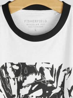 GATE Bawełniana koszulka z nadrukiem| Koszulki·Koszulki ☀️|Koszulki·Koszulki Z Nadrukiem