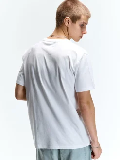 GATE Bawełniana koszulka z nadrukiem| Koszulki·Koszulki ☀️|Koszulki·Koszulki Z Nadrukiem