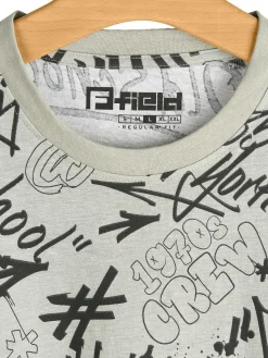 GATE Bawełniana koszulka z nadrukiem| Koszulki·Koszulki ☀️|Koszulki·Koszulki Z Nadrukiem