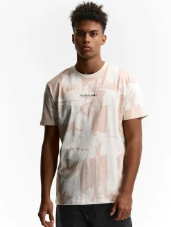 GATE Bawełniana koszulka z nadrukiem| Koszulki·Koszulki ☀️|Koszulki·Koszulki Z Nadrukiem