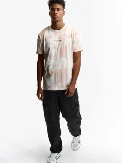 GATE Bawełniana koszulka z nadrukiem| Koszulki·Koszulki ☀️|Koszulki·Koszulki Z Nadrukiem