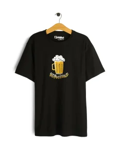 GATE Bawełniana koszulka z nadrukiem| Koszulki·Koszulki ☀️|Koszulki·Koszulki Z Nadrukiem