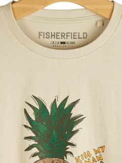 GATE Bawełniana koszulka z nadrukiem| Koszulki·Koszulki ☀️|Koszulki·Koszulki Z Nadrukiem