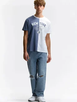 GATE Bawełniana koszulka z nadrukiem| Koszulki·Koszulki ☀️|Koszulki·Koszulki Z Nadrukiem