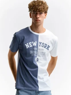 GATE Bawełniana koszulka z nadrukiem| Koszulki·Koszulki ☀️|Koszulki·Koszulki Z Nadrukiem