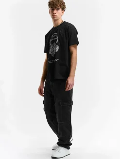 GATE Bawełniana koszulka z nadrukiem| Koszulki·Koszulki ☀️|Koszulki·Koszulki Z Nadrukiem