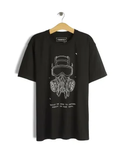 GATE Bawełniana koszulka z nadrukiem| Koszulki·Koszulki ☀️|Koszulki·Koszulki Z Nadrukiem