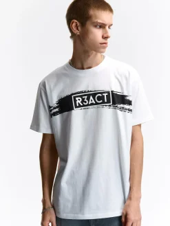 GATE Bawełniana koszulka z nadrukiem| Koszulki·Koszulki ☀️|Koszulki·Koszulki Z Nadrukiem