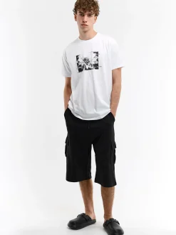 GATE Bawełniana koszulka z nadrukiem| Koszulki·Koszulki ☀️|Koszulki·Koszulki Z Nadrukiem