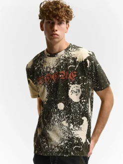 GATE Bawełniana koszulka z nadrukiem| Koszulki·Koszulki ☀️|Koszulki·Koszulki Z Nadrukiem