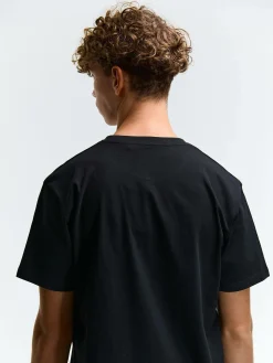 GATE Bawełniana koszulka z nadrukiem| Koszulki·Koszulki ☀️|Koszulki·Koszulki Z Nadrukiem