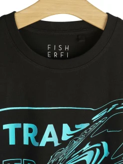 GATE Bawełniana koszulka z nadrukiem| Koszulki·Koszulki ☀️|Koszulki·Koszulki Z Nadrukiem