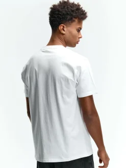 GATE Bawełniana koszulka z nadrukiem| Koszulki·Koszulki ☀️|Koszulki·Koszulki Z Nadrukiem