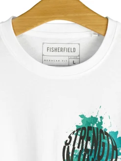 GATE Bawełniana koszulka z nadrukiem| Koszulki·Koszulki ☀️|Koszulki·Koszulki Z Nadrukiem