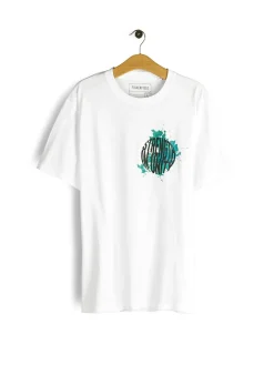 GATE Bawełniana koszulka z nadrukiem| Koszulki·Koszulki ☀️|Koszulki·Koszulki Z Nadrukiem