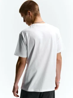 GATE Bawełniana koszulka z nadrukiem| Koszulki·Koszulki ☀️|Koszulki·Koszulki Z Nadrukiem