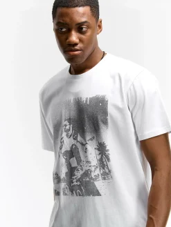 GATE Bawełniana koszulka z nadrukiem| Koszulki·Koszulki ☀️|Koszulki·Koszulki Z Nadrukiem