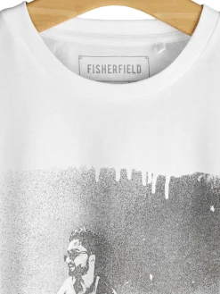 GATE Bawełniana koszulka z nadrukiem| Koszulki·Koszulki ☀️|Koszulki·Koszulki Z Nadrukiem