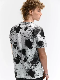 GATE Bawełniana koszulka z nadrukiem| Koszulki·Koszulki ☀️|Koszulki·Koszulki Z Nadrukiem