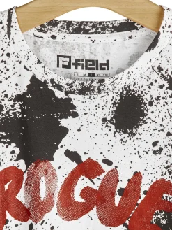 GATE Bawełniana koszulka z nadrukiem| Koszulki·Koszulki ☀️|Koszulki·Koszulki Z Nadrukiem