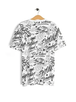 GATE Bawełniana koszulka z nadrukiem| Koszulki·Koszulki ☀️|Koszulki·Koszulki Z Nadrukiem