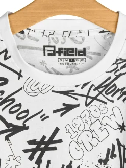 GATE Bawełniana koszulka z nadrukiem| Koszulki·Koszulki ☀️|Koszulki·Koszulki Z Nadrukiem