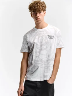 GATE Bawełniana koszulka z nadrukiem| Koszulki·Koszulki ☀️|Koszulki·Koszulki Z Nadrukiem