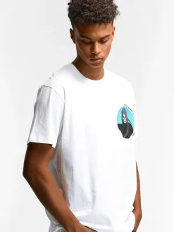 GATE Bawełniana koszulka z nadrukiem| Koszulki·Koszulki ☀️|Koszulki·Koszulki Z Nadrukiem