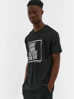 GATE Bawełniana koszulka z nadrukiem| Koszulki·Koszulki ☀️|Koszulki·Koszulki Z Nadrukiem