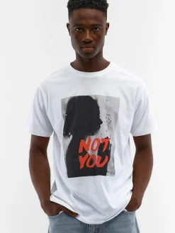 GATE Bawełniana koszulka z nadrukiem| Koszulki·Koszulki ☀️|Koszulki·Koszulki Z Nadrukiem