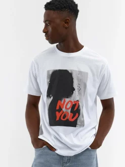 GATE Bawełniana koszulka z nadrukiem| Koszulki·Koszulki ☀️|Koszulki·Koszulki Z Nadrukiem